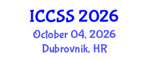 International Conference on Computational Social Science (ICCSS) October 04, 2026 - Dubrovnik, Croatia