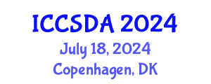 International Conference on Computational Statistics and Data Analysis (ICCSDA) July 18, 2024 - Copenhagen, Denmark