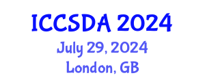 International Conference on Computational Statistics and Data Analysis (ICCSDA) July 29, 2024 - London, United Kingdom