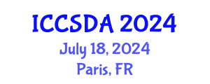 International Conference on Computational Statistics and Data Analysis (ICCSDA) July 18, 2024 - Paris, France
