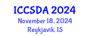 International Conference on Computational Statistics and Data Analysis (ICCSDA) November 18, 2024 - Reykjavik, Iceland