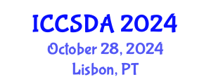 International Conference on Computational Statistics and Data Analysis (ICCSDA) October 28, 2024 - Lisbon, Portugal
