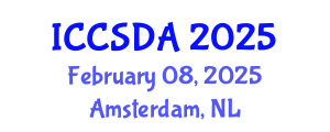 International Conference on Computational Statistics and Data Analysis (ICCSDA) February 08, 2025 - Amsterdam, Netherlands