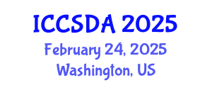 International Conference on Computational Statistics and Data Analysis (ICCSDA) February 24, 2025 - Washington, United States