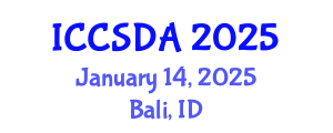 International Conference on Computational Statistics and Data Analysis (ICCSDA) January 14, 2025 - Bali, Indonesia