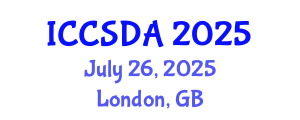 International Conference on Computational Statistics and Data Analysis (ICCSDA) July 26, 2025 - London, United Kingdom
