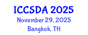 International Conference on Computational Statistics and Data Analysis (ICCSDA) November 29, 2025 - Bangkok, Thailand