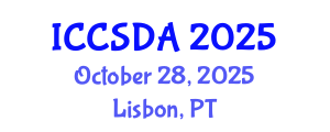 International Conference on Computational Statistics and Data Analysis (ICCSDA) October 28, 2025 - Lisbon, Portugal