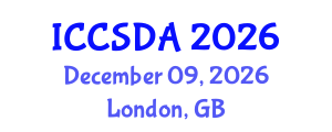 International Conference on Computational Statistics and Data Analysis (ICCSDA) December 09, 2026 - London, United Kingdom International Conference on Computational Statistics and Data Analysis (ICCSDA) December 09, 2026 - London, United Kingdom