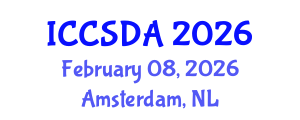International Conference on Computational Statistics and Data Analysis (ICCSDA) February 08, 2026 - Amsterdam, Netherlands