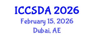 International Conference on Computational Statistics and Data Analysis (ICCSDA) February 15, 2026 - Dubai, United Arab Emirates