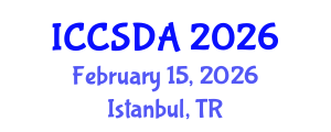 International Conference on Computational Statistics and Data Analysis (ICCSDA) February 15, 2026 - Istanbul, Turkey