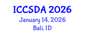 International Conference on Computational Statistics and Data Analysis (ICCSDA) January 14, 2026 - Bali, Indonesia