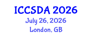 International Conference on Computational Statistics and Data Analysis (ICCSDA) July 26, 2026 - London, United Kingdom