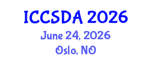 International Conference on Computational Statistics and Data Analysis (ICCSDA) June 24, 2026 - Oslo, Norway