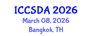 International Conference on Computational Statistics and Data Analysis (ICCSDA) March 08, 2026 - Bangkok, Thailand