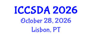 International Conference on Computational Statistics and Data Analysis (ICCSDA) October 28, 2026 - Lisbon, Portugal