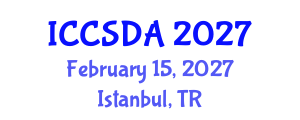 International Conference on Computational Statistics and Data Analysis (ICCSDA) February 15, 2027 - Istanbul, Turkey International Conference on Computational Statistics and Data Analysis (ICCSDA) February 15, 2027 - Istanbul, Turkey