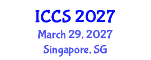 International Conference on Computational Statistics (ICCS) March 29, 2027 - Singapore, Singapore International Conference on Computational Statistics (ICCS) March 29, 2027 - Singapore, Singapore