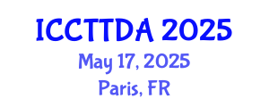 International Conference on Computational Topology and Topological Data Analysis (ICCTTDA) May 17, 2025 - Paris, France