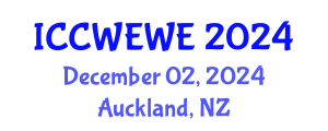 International Conference on Computational Wind Engineering for Wind Energy (ICCWEWE) December 02, 2024 - Auckland, New Zealand