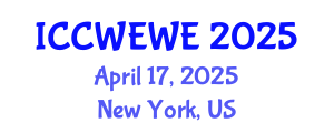 International Conference on Computational Wind Engineering for Wind Energy (ICCWEWE) April 17, 2025 - New York, United States