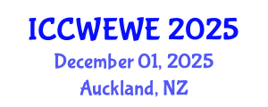 International Conference on Computational Wind Engineering for Wind Energy (ICCWEWE) December 01, 2025 - Auckland, New Zealand