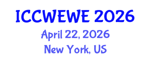 International Conference on Computational Wind Engineering for Wind Energy (ICCWEWE) April 22, 2026 - New York, United States