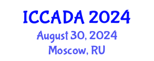 International Conference on Computer-Aided Design for Architecture (ICCADA) August 30, 2024 - Moscow, Russia