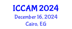 International Conference on Computer and Applied Mathematics (ICCAM) December 16, 2024 - Cairo, Egypt