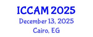 International Conference on Computer and Applied Mathematics (ICCAM) December 13, 2025 - Cairo, Egypt