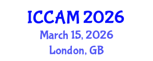 International Conference on Computer and Applied Mathematics (ICCAM) March 15, 2026 - London, United Kingdom