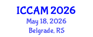 International Conference on Computer and Applied Mathematics (ICCAM) May 18, 2026 - Belgrade, Serbia International Conference on Computer and Applied Mathematics (ICCAM) May 18, 2026 - Belgrade, Serbia