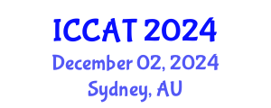 International Conference on Computer and Automation Technology (ICCAT) December 02, 2024 - Sydney, Australia