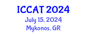 International Conference on Computer and Automation Technology (ICCAT) July 15, 2024 - Mykonos, Greece