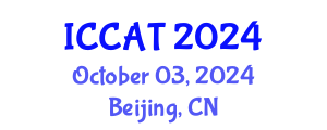 International Conference on Computer and Automation Technology (ICCAT) October 03, 2024 - Beijing, China