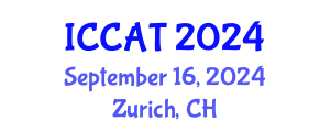 International Conference on Computer and Automation Technology (ICCAT) September 16, 2024 - Zurich, Switzerland