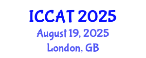 International Conference on Computer and Automation Technology (ICCAT) August 19, 2025 - London, United Kingdom