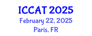 International Conference on Computer and Automation Technology (ICCAT) February 22, 2025 - Paris, France