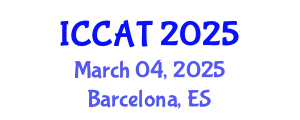 International Conference on Computer and Automation Technology (ICCAT) March 04, 2025 - Barcelona, Spain