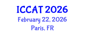 International Conference on Computer and Automation Technology (ICCAT) February 22, 2026 - Paris, France