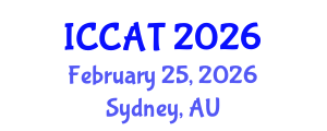 International Conference on Computer and Automation Technology (ICCAT) February 25, 2026 - Sydney, Australia
