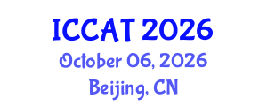 International Conference on Computer and Automation Technology (ICCAT) October 06, 2026 - Beijing, China