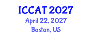 International Conference on Computer and Automation Technology (ICCAT) April 22, 2027 - Boston, United States International Conference on Computer and Automation Technology (ICCAT) April 22, 2027 - Boston, United States