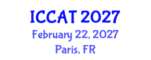 International Conference on Computer and Automation Technology (ICCAT) February 22, 2027 - Paris, France International Conference on Computer and Automation Technology (ICCAT) February 22, 2027 - Paris, France