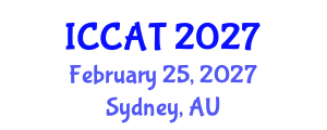 International Conference on Computer and Automation Technology (ICCAT) February 25, 2027 - Sydney, Australia International Conference on Computer and Automation Technology (ICCAT) February 25, 2027 - Sydney, Australia
