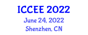 International Conference on Computer and Electrical Engineering (ICCEE) June 24, 2022 - Shenzhen, China