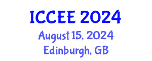 International Conference on Computer and Electrical Engineering (ICCEE) August 15, 2024 - Edinburgh, United Kingdom