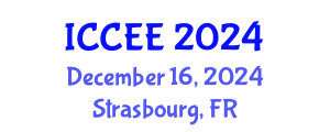 International Conference on Computer and Electrical Engineering (ICCEE) December 16, 2024 - Strasbourg, France