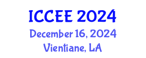 International Conference on Computer and Electrical Engineering (ICCEE) December 16, 2024 - Vientiane, Laos
